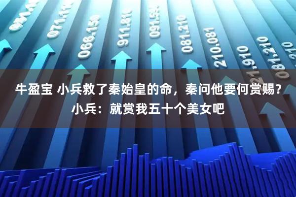 牛盈宝 小兵救了秦始皇的命，秦问他要何赏赐？小兵：就赏我五十个美女吧